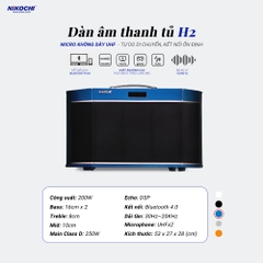 DÀN ÂM THANH TỦ H2