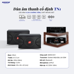 DÀN ÂM THANH CỐ ĐỊNH TN1