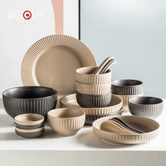 Bộ bát đĩa phong cách Bắc Âu mix màu hiện đại - TC78