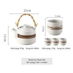 Bộ ấm trà Thanh Vân - PT105