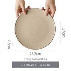 Bộ bát đĩa thượng hạng Minimalis - trơn pastel màu multi - GT04