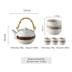 Bộ ấm trà Thanh Vân - PT105