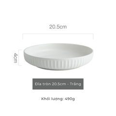 Bộ bát đĩa phong cách Bắc Âu mix màu hiện đại - TC78