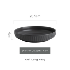 Bộ bát đĩa phong cách Bắc Âu mix màu hiện đại - TC78