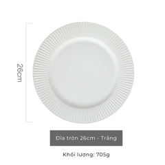 Bộ bát đĩa phong cách Bắc Âu mix màu hiện đại - TC78