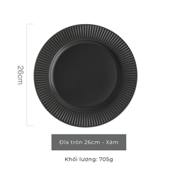 Bộ bát đĩa phong cách Bắc Âu mix màu hiện đại - TC78