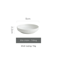 Bộ bát đĩa phong cách Bắc Âu mix màu hiện đại - TC78