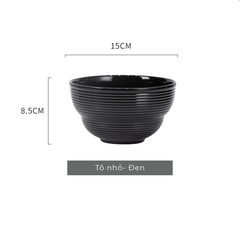 Bộ bát đĩa gốm sứ Tịnh Sắc phong cách Bắc Âu - TC87