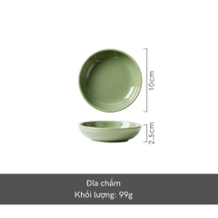 Bộ bát đĩa basic Nordic Pearl - TC70