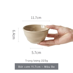 Bộ bát đĩa thượng hạng Minimalis - trơn pastel màu multi - GT04
