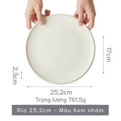 Bộ bát đĩa thượng hạng Minimalis - trơn pastel màu multi - GT04