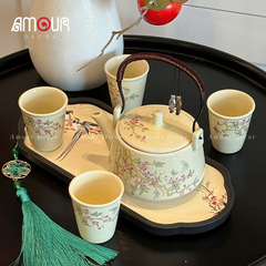 Bộ ấm cốc Bách Hoa 6 chi tiết - PT89