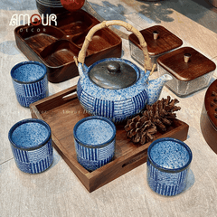 Bộ ấm trà Thanh Ngọc - PT107