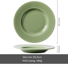 Bộ bát đĩa basic Nordic Pearl - TC70