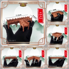 Mô hình cầu nhà cổ trung quốc - Cầu nâu