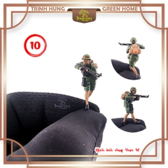 Bộ 12 lính bộ đội Việt Nam diorama tỷ lệ 1:64