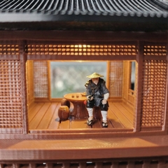 Mô hình nhà Nhật in 3D - nhà chờ