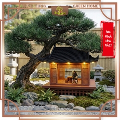 Mô hình nhà Nhật in 3D - nhà chờ