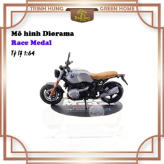 Mô hình Diorama - Race Medal 1:64 - Mô tô (bản màu)