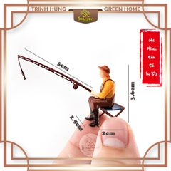 Mô hình câu cá in 3D sắc nét