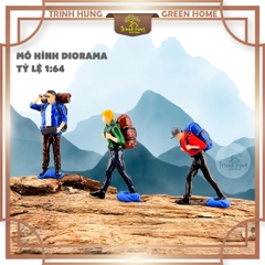 Mô hình người thám hiểm leo núi - Diorama 1:64