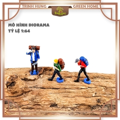 Mô hình người thám hiểm leo núi - Diorama 1:64