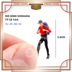Mô hình người thám hiểm leo núi - Diorama 1:64