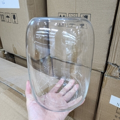 Bình thủy tinh trồng cây 16*22cm