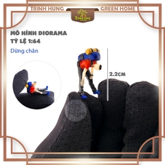 Mô hình người thám hiểm leo núi - Diorama 1:64