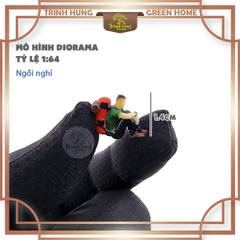 Mô hình người thám hiểm leo núi - Diorama 1:64
