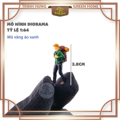 Mô hình người thám hiểm leo núi - Diorama 1:64