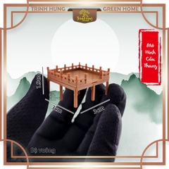 Mô hình cầu nhà cổ trung quốc - Cầu nâu