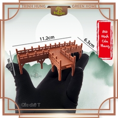 Mô hình cầu nhà cổ trung quốc - Cầu nâu