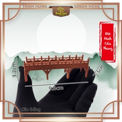 Mô hình cầu nhà cổ trung quốc - Cầu nâu