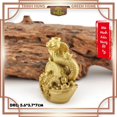 Mô hình rắn vàng Ất Tỵ in 3D
