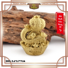 Mô hình rắn vàng Ất Tỵ in 3D