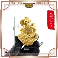 Mô hình rắn vàng Ất Tỵ in 3D