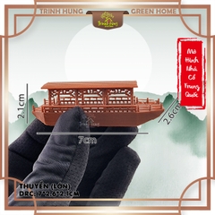 Mô hình nhà cổ trung quốc - Thuyền