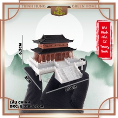 Mô hình nhà cổ trung quốc - chùa chính