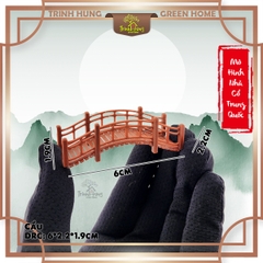 Mô hình cầu nhà cổ trung quốc - Cầu nâu