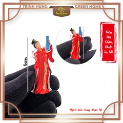 Tiên nữ in 3D tô màu sắc nét