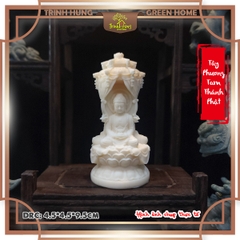 Tượng tây phương tam thánh phật chất liệu quả ngà QNV.PVN2296