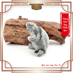 Tượng Kim Quy Chiêu Bảo đá sa thạch ST.PVN2373