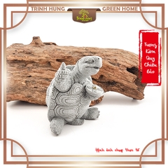 Tượng Kim Quy Chiêu Bảo đá sa thạch ST.PVN2373