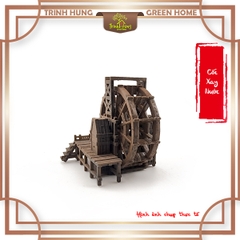 Mô hình nhà cổ trung quốc - cối xay nước