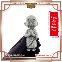 Tượng chú tiểu thiền tịnh đá sa thạch