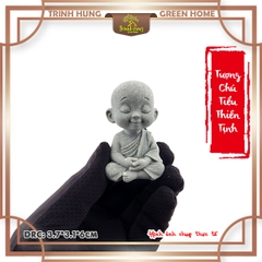 Tượng chú tiểu thiền tịnh đá sa thạch