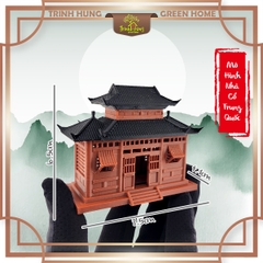 Mô hình nhà cổ trung quốc - nhà 2 cửa sổ