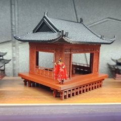 Mô hình nhà Nhật in 3D - nhà chờ