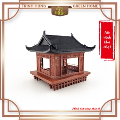 Mô hình nhà Nhật in 3D - nhà chờ